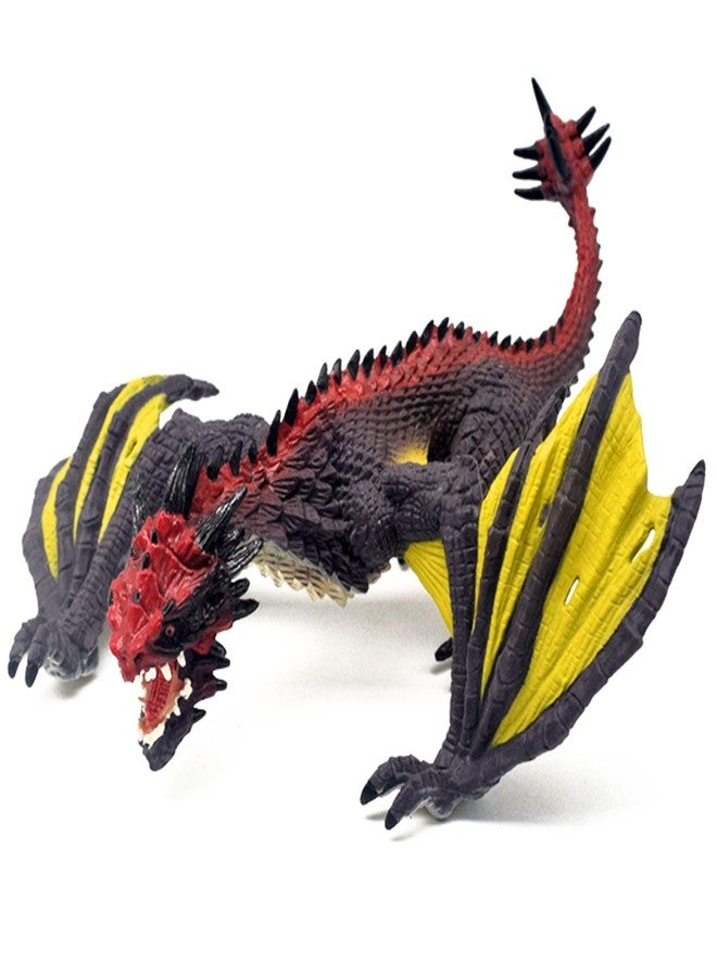 MALLEXO Realistic Mythic Dragon Toy for Kids | 1 PCS Attractive Prehistoric Flying Dino Dragon Action Figurine Toys Playset for Boys and Girls Birthday Gift for Children Decoration & Educational Items - Image 1